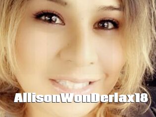AllisonWonDerlax18 The hot porn