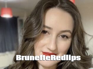 BrunetteRedlips