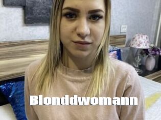 Blonddwomann