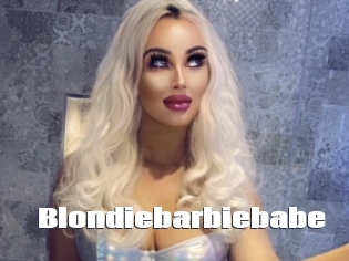 Blondiebarbiebabe