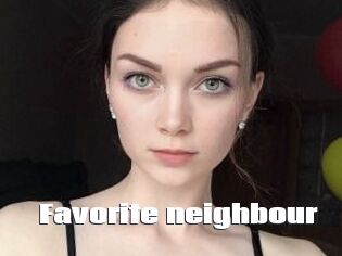 Favorite_neighbour