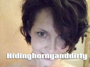 Hidinghornyanddirty