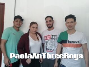 PaolaAnThreeBoys