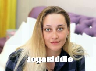 ZoyaRiddle